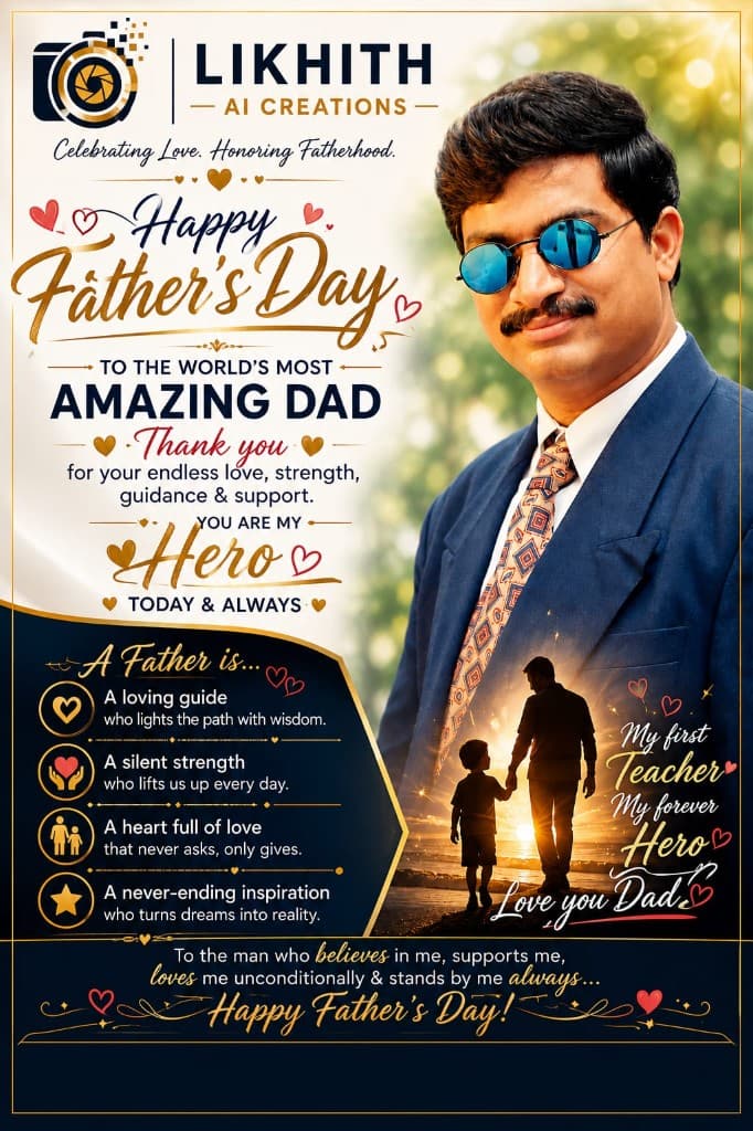 Father’s Day — Likhith AI Creations