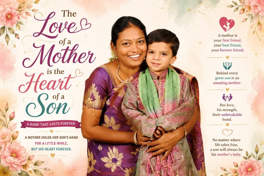Mother & Son Bond