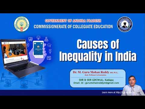 Causes of Inequality in India