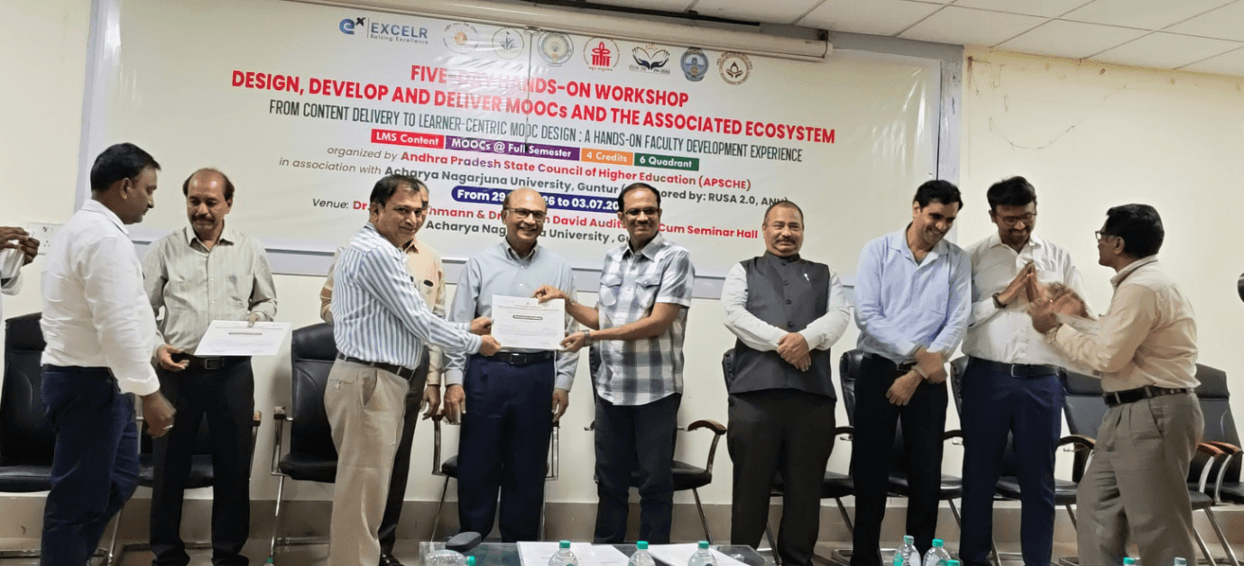 MOOCs Workshop — Acharya Nagarjuna University